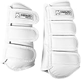 CATAGO Dressurgamaschen, 4 Stck. - Warmblut - weiß