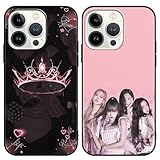 nurkorki 2 Stück Handyhülle für Samsung Galaxy S7 Hülle 5.1 Zoll, Kpop Sängergruppe Lisa Rose Jenny Jisoo Ästhetik mit Motiv Designs Case Schutzhülle Stoßfest TPU Weich Ultra Dünn Cover