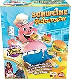 Goliath Schweine Schwarte - Lustiges Kinder-Brettspiel ab 4 Jahren, Füttere den Schweinchen und vermeide das Bauchplatzen, Gesellschaftsspiele für 2-6 Spieler, Spaß mit Freunden und Familie