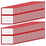 60 Stück Etiketten Adressaufkleber Adressetiketten Selbstklebende Adress Aufkleber Klebeetiketten zum Bedrucken Adressaufkleber für Empfänger/Absender Postkarten, Briefe, Päckchen