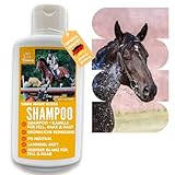 Pferdeshampoo Shampoo für Hunde Pferde 500ml I mildes Pferde Shampoo ph neutral Kamille I Pferdepflege glänzendes Fell I Hundeshampoo gegen Geruch I Mane n Tale Shampoo I Fellpflege sensitiv