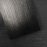 Art3d PVC-Bodenbelag 36 Stück Selbstklebende Bodenfliese 5 m² Fliesen DIY Vinyl Holzdielen Wasserdichter Dielenboden Holzoptik Gewaschen Starre Oberfläche Harter Kern Schwarz