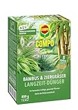 COMPO Bambus & Ziergräser Langzeit-Dünger, Umweltschonendere Rezeptur, 5 Monate Langzeitwirkung, 850 g, 22 m², Unzutreffend