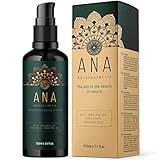 ANA Naturkosmetik EINFÜHRUNGSPREIS - Bio Arganöl Haare Kaltgepresst - Haut & Haaröl für trockenes Haar – Vegan - Lichtschutz Glas-Flasche –100ml - Geschmeidiges Haaröl ohne Silikon und Parabene