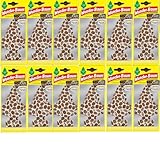 12 Stück Cafe Lufterfrischer Duftbaum, bis zu 30 Tage guter Duft im Auto, Haushalt, Kleiderschrank etc.