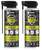 2x 400ml dose set Waffenöl Spray general nano protection messer öl jagd zubehör gewehr universalöl waffen reiniger schreckschusswaffen reinigung schrekschußpistole gun oil waffenreinigung rostschutzöl