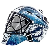 Franklin Sports Eishockey-Sammelartikel Torwart-Helm mini, Design: Logo Einer NHL-Mannschaft, Unisex, 7784F13, Tampa Bay Lightning, Einheitsgröße