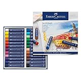 FABER-CASTELL 127024 - Permanente Ölpastellkreide STUDIO QUALITY, 24er Etui
