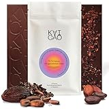 Kaicao Dunkle Schokolade 85% Kakao - Cacao aus Einzigartigem Ursprung Semuliki Forest, Uganda – Vegan, Zuckerfrei, Laktosefrei, Glutenfrei – Mit Datteln Gesüßt – 2 x 70g