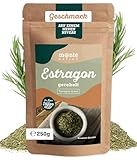 Estragon getrocknet Monte Nativo (250g) - Aromatischer Estragon - Tarragon - Schonend getrocknete und aromatische Gewürze ideal zum Kochen und Würzen - Intesiver Geschmack
