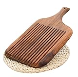 Brotschneidebrett mit Auffangbehälter, 39 x 22,5 x 2 cm, perfekte Scheiben, Brot, Brot, Brotbrett, Schneidebrett