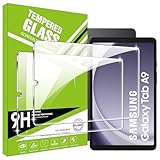 Lemxiee Schutzfolie für Samsung Galaxy Tab A9 Panzerglas [2 Stück] 9H Härte Displayschutz Folie,Ultra Dünn Anti-Scratch Displayschutzfolie für Samsung Galaxy Tab A9 Panzerfolie
