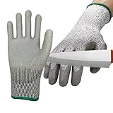Schnittfeste Sicherheitshandschuhe für die Küche – Kratzfeste Schnitthandschuhe, wiederverwendbare Metzgerhandschuhe | Bequeme rutschfeste Handschuhe
