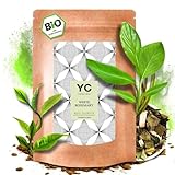 YC Yang Chai Bio Weißer Tee Lose 200g - Pai Mu Tan Weisser Tee, Weißertee Blätter - Organic White Tea - Abgefüllt und kontrolliert in Deutschland (DE-ÖKO-039)