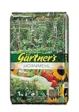 Gärtner's Hornmehl, 1 kg, organischer Stickstoffdünger für alle Gartenkulturen, wie Gemüse, Obst, Zierpflanzen, u.a.