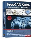 FreeCAD Suite - Professionelle 2D und 3D Konstruktion Architektur, Maschinenbau, Elektrotechnik, Schiffsbau usw. 3D CAD Programm, Software für Windows 11 / 10 / 8.1 / 8 / 7 / XP