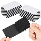Klettband Selbstklebend Extra Stark 20 Stück, 50 × 100 mm Klettverschluss Selbstklebend, Breit Klett Klebeband Klebepad zum Nähen, DIY-Projekte, Bürobedarf, Bastelarbeiten
