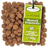 Dirk Drexel WumoX Kräuterlis für Hunde | Leckerlis mit Kräuterextrakten | natürliche Ernährung zur Stärkung des Darmmilieus | mit echtem Wermut | natürliche Alternative