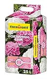 Floragard Hortensienerde rosa/weiß 25 L - zum Pflanzen und Umtopfen - für Beet- und Kübelbepflanzung - für rosa/weiß Hortensien - mit Tongranula