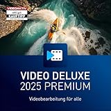 MAGIX Video deluxe 2025 Premium - Videobearbeitung für alle | Videobearbeitungsprogramm | Videoschnittprogramm | für Windows 10/11 PC | 1 PC-Volllizenz für 2 Geräte