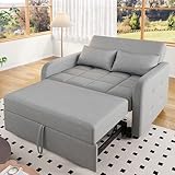 Kelodan Multifunktionale 180x127cm Klapp-Sofa-Bett, Verstellbares Rückenteil Sofa, Ideal für kleine Wohnungen und Studentenwohnheime,Komfort-Sofa-Bett