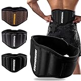 MANUEKLEAR Gewichthebergürtel herren mit Rückenstütze, Fitnessstudio lifting belt für Gewichtheben und Kreuzheben