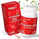 BjökoVit Vitamin B12 Lutschtabletten - Methylcobalamin - 500mcg - 60 Stück