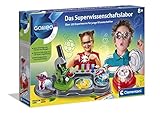 Clementoni Galileo Lab – Das Superwissenschaftslabor, 150 spannende Versuche für Zuhause, Labor mit Mikroskop & Zentrifuge, ideal als Geschenk, Spielzeug für Kinder ab 8 Jahren 59083