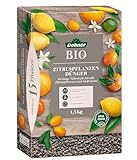 Dehner Bio Zitruspflanzendünger, hochwertiger Dünger für Zitruspflanzen, organischer NPK-Dünger, mit Spurennährstoffen, ökologisch wertvoll, natürliche Langzeitwirkung, 1.5 kg