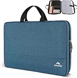 MATEIN Laptop Tasche 15,6 zoll, Laptop-Hülle 15 mit Griff,Schlanke und Leichte Laptoptasche für Reisende, Kompatibel mit Lenovo Asus Dell Chromebook, Geschenk für Männer und Frauen, Deep Teal