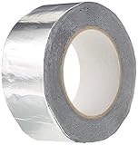 BONUS Eurotech 1BS06.11.0050/010# Butylband aus Aluminium, Breite 50 mm, Länge 10 m, Dicke 0,7 mm, Grau