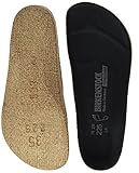 BIRKENSTOCK 1201127-39 Ersatzfußbett für Arbeitsschuh Clogs SUPER-BIRKI Gr. 39, Schwarz (Schwarz), EU