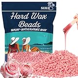 Sukh Waxing Set Professionell, Haarentfernung mit 450g Wax, wachs haarentfernung Für Beine, Arme, Achselhöhlen und Bikinizone