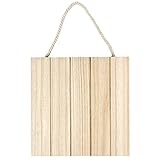 Ideen mit Herz Holzplatte, Nostalgie, 24cm x 24cm x 1,5cm, mit Aufhängung für die Wand