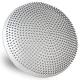 MAXXIVA Ballsitzkissen Fitness Ø 33 cm mit Noppen Pumpe Fitness-Zubehör Fitness-Training Yoga Gymnastik Pilates Physiotherapie Luft-Kissen (Grau)