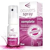 Ocuvers Complete Augenspray mit 0,3% Hyaluron, Liposomen, Aloe Vera, Vitamin B5 und Vitamin E - Augenspray gegen trockene Augen - Die Alternative zu Augentropfen, 10 ml