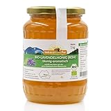 BIO Lavendel Honig (roh) von ImkerPur, nicht geschleudert oder erhitzt, enthält Blütenpollen, Bienenwachs und andere natürliche Bestandteile