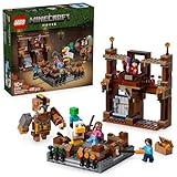 LEGO Minecraft Waldanwesen mit Boxring - Set für Gamer mit Zombie und Oberborst - Interaktives Bauspielzeug mit Ausrüstung und Tränken - Geschenk für Jungen & Mädchen ab 10 Jahren - 21272