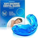 Schnarchstopper, Ergonomisch Schnarchschiene für Männer und Frauen, Effektiv Anti Schnarch Schiene Snoring Stopper, Kein BPA, Extra Weich, Gebrauchsfertig für Schnarchfreien Schlaf Nacht