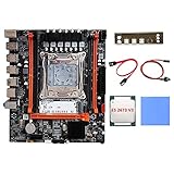 Seprendi X99H Motherboard + E5 2673 V3 CPU + + Switch-Kabel + SATA-Kabel + Schallwand LGA2011-V3 DDR3X4 RAM Slot M.2 NVME PCI-E X16