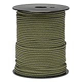 Spule, Khaki, Polypropylen, geflochten, Durchmesser 4 mm, Länge ± 100 m, 414 K. Flandria