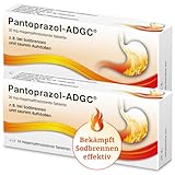 Pantoprazol-ADGC® - 2x 14 Stück - gegen Sodbrennen, saures Aufstoßen - Mittel bei Magenübersäuerung - wirkt gegen stillen Reflux und Magenbrennen