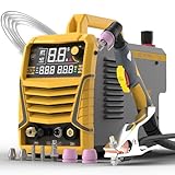 TOOLIOM 50A Plasmaschneider 230V Berührungsloses Pilotlichtbogen Plasmaschneider 2T/4T Schnittleistung max. 20mm für Lackierte Bleche und Flugrost geeignet