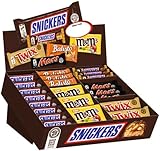 Mars, Snickers, Balisto & mehr Mixed Schokoriegel - Die Top Produkte bei Mars im Thekenaufsteller, 72 Riegel + FISGUS® Kugelschreiber - Ein Bundle von FISGUS® by krass-shoppen-de