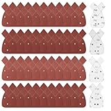 40 STK für Black und Decker Mouse Schleifpapier, Körnung 40/60/80/120 Maus Detail Schleifblätter, Detailschleifer, Klett-Schleifdreiecke, Schleifpads, Dreieckschleifer