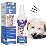 Aomig Fernhaltespray Hunde Knabberstopp für Hund Bitter Spray für Hunde Bitterspray Hundeabwehrspray Hundeschreck Fernhaltespray für Hunde Anti Kau und Lecken Spray für Möbel Kleidung Schuhen (200ml)