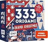 333 Origami – Skandi Christmas – Zauberschöne Papiere falten für die Weihnachtszeit: Das Original: Mit Anleitungen und 333 feinen Papieren: Hochwertiges Origami-Papier mit hyggeligen Weihnachtsmotiven