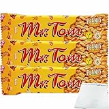 usy Bundle für Mr.Tom Peanuts 3er Pack (3x40g Riegel) + usy Block