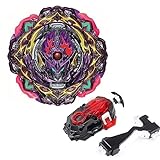 Desamvap Battling Tops Kampf Kreisel B-206 Metal Fusion Spinning Tops Battle Spielzeugset mit Starter und Griff, Geburtstag Kinder Spielzeug