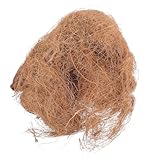 Milisten Natürliche Kokosfasererde 100g – Kokosnusssubstrat für Gemüse Zimmer und Gartenpflanzen Bonsai Luftdurchlässiges Wasserspeicherndes Pflanzmedium für Topfpflanzen und Freiland